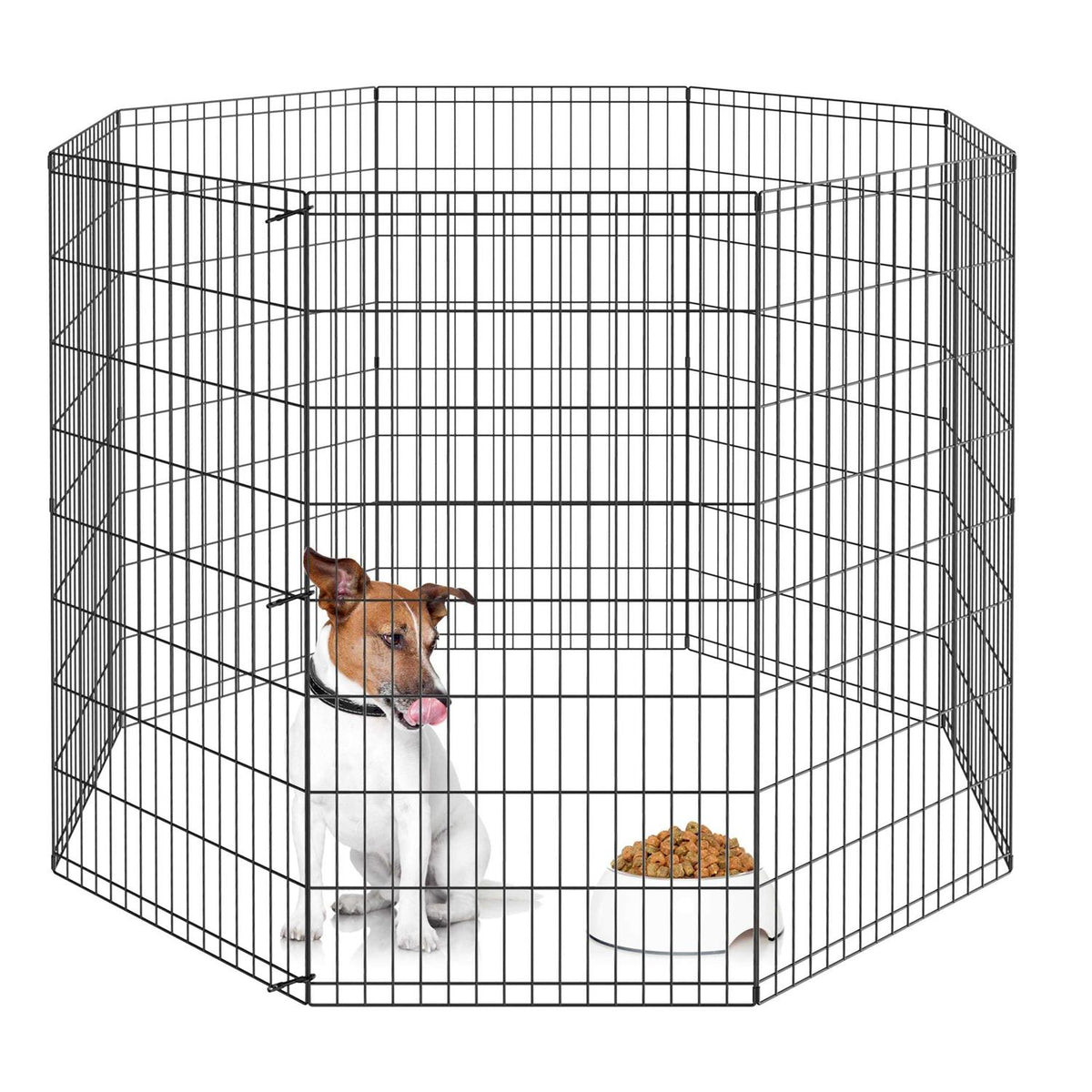 Folding 8 Panel Pet Playpen C225387