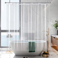 Extra Long Waterproof Frosted Shower Curtain Liner with Rustproof Metal Grommets 78"*96" K7455