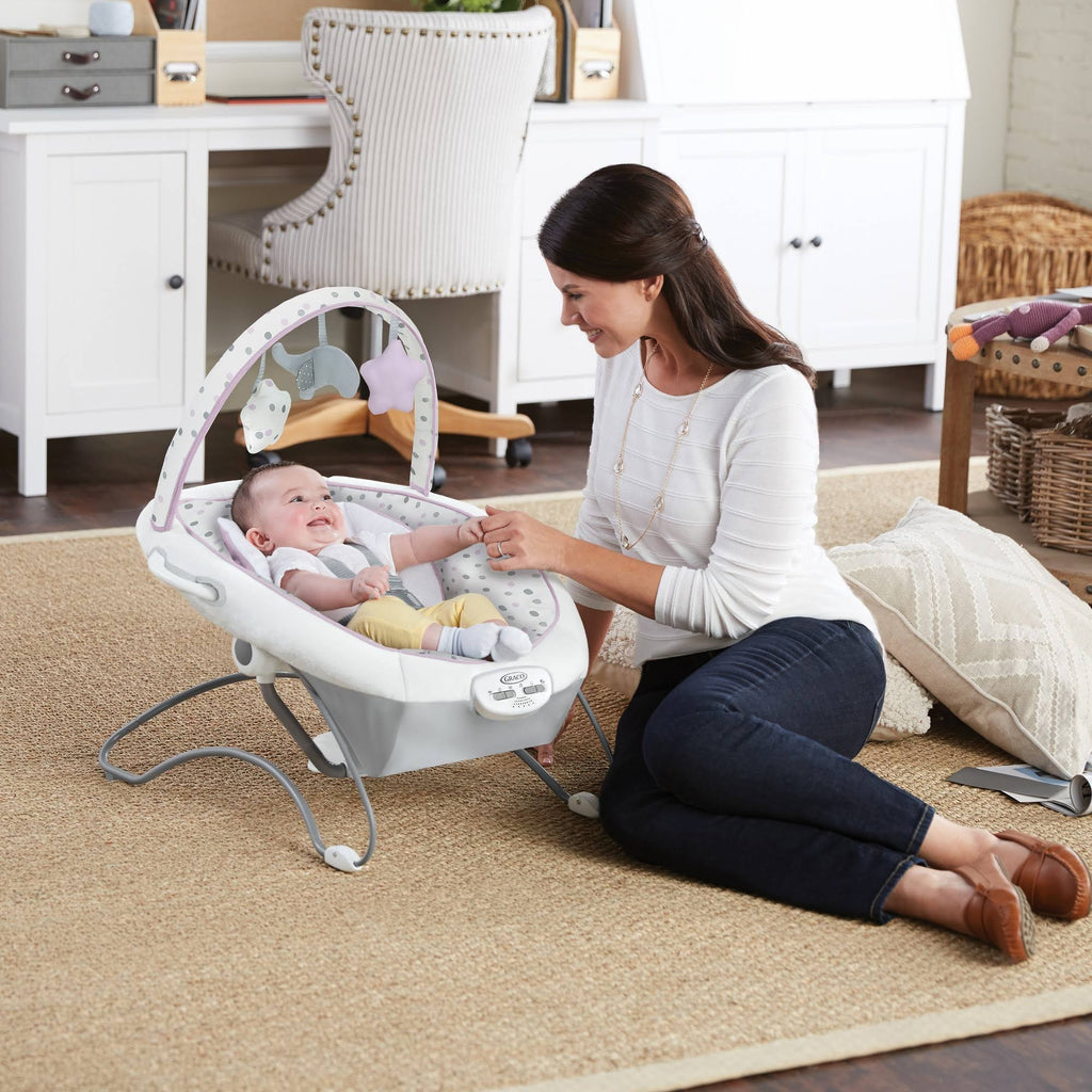 Graco Duet Sway LX Baby Swing with Portable Bouncer R4483