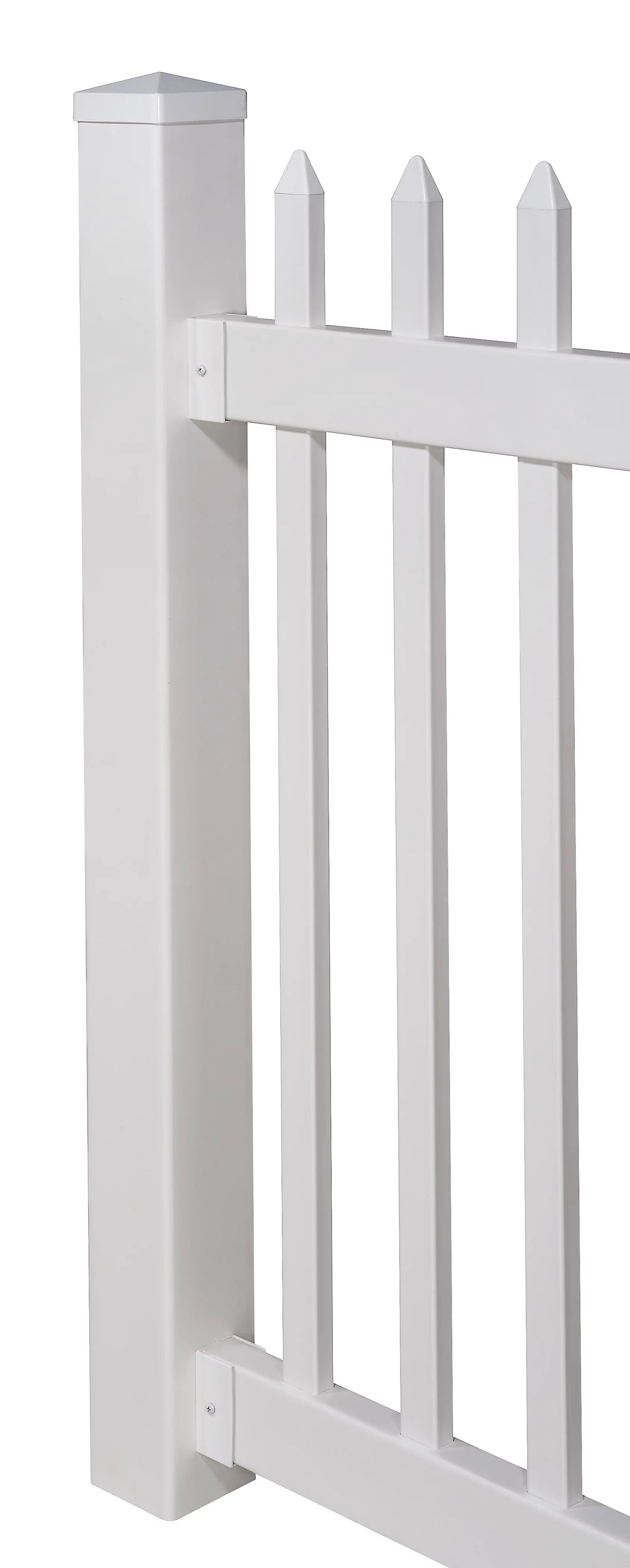 4ft x 6ft No-Dig Fence with Post Anchor & Cap H716