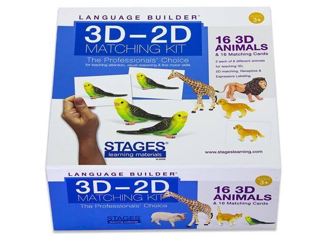 3D 2D Match Kit Animals W53127