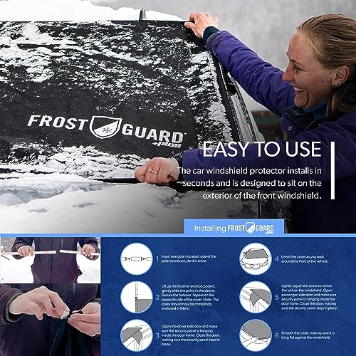 Winter Windshield Cover with Mirror Covers S873