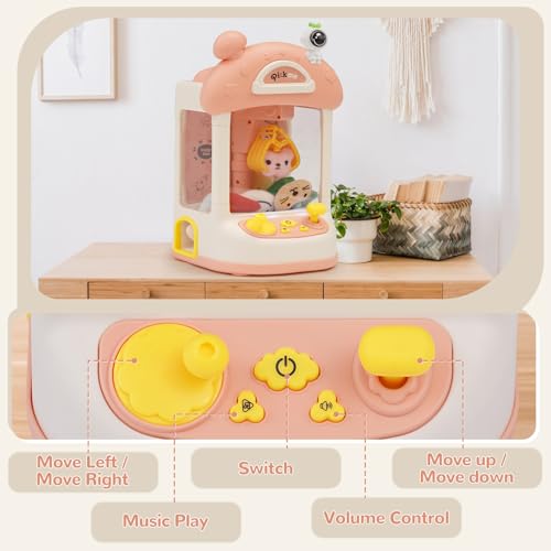 Mini Claw Machine with 30 pcs Toys Y642