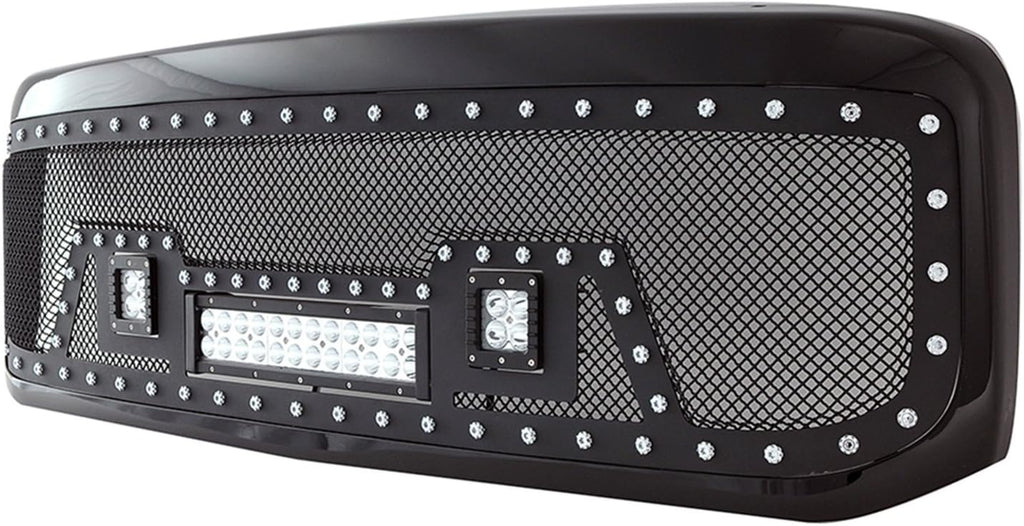 Black Mesh Packaged Grille V559
