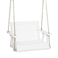 Rustic Patio Porch Swing with Adjustable Chains X343118