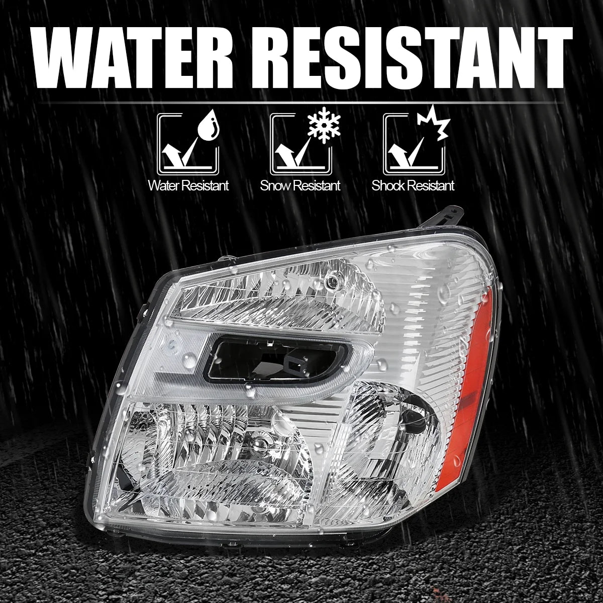 Clear Headlights Pair Assembly I57157