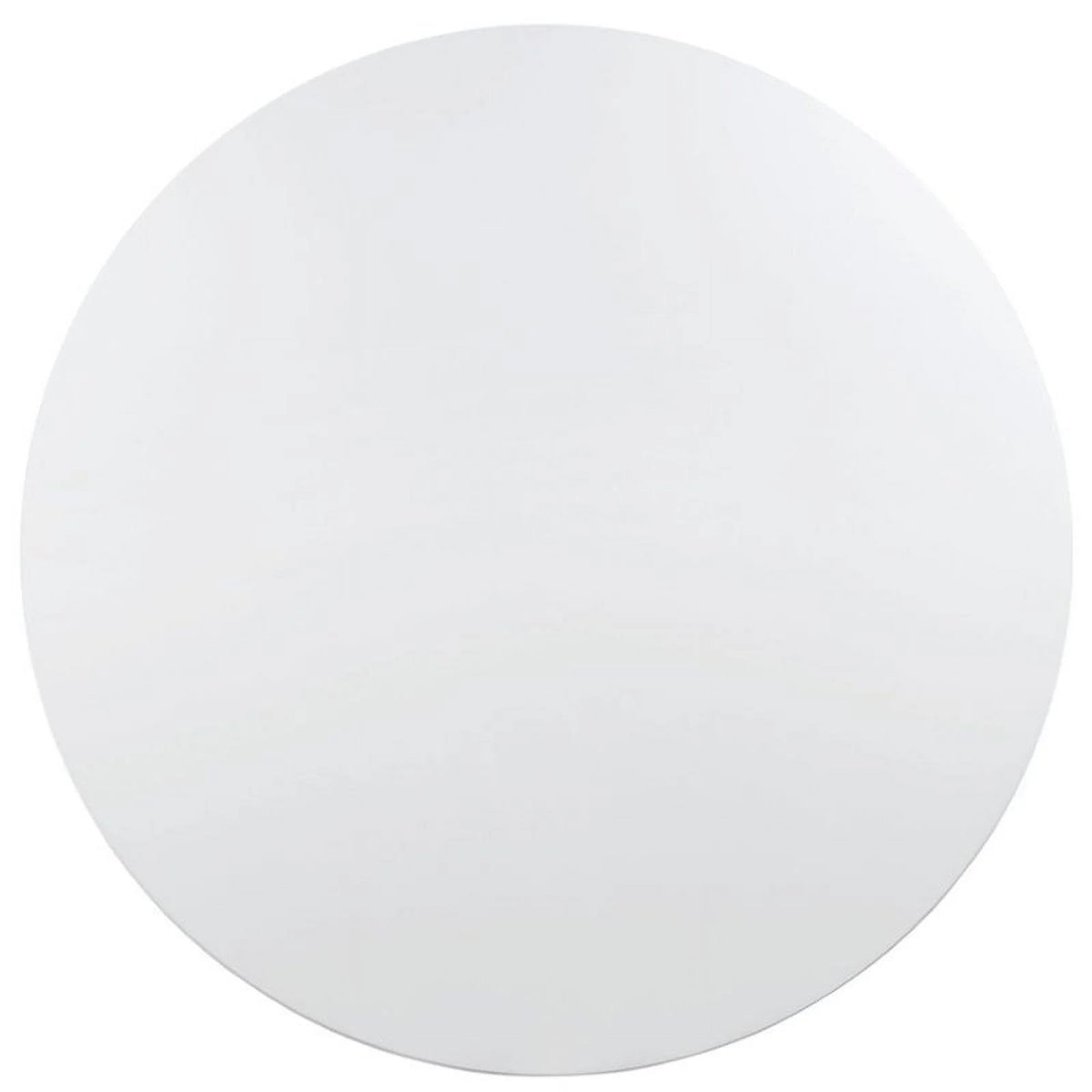 60" Round White Dining Table E888