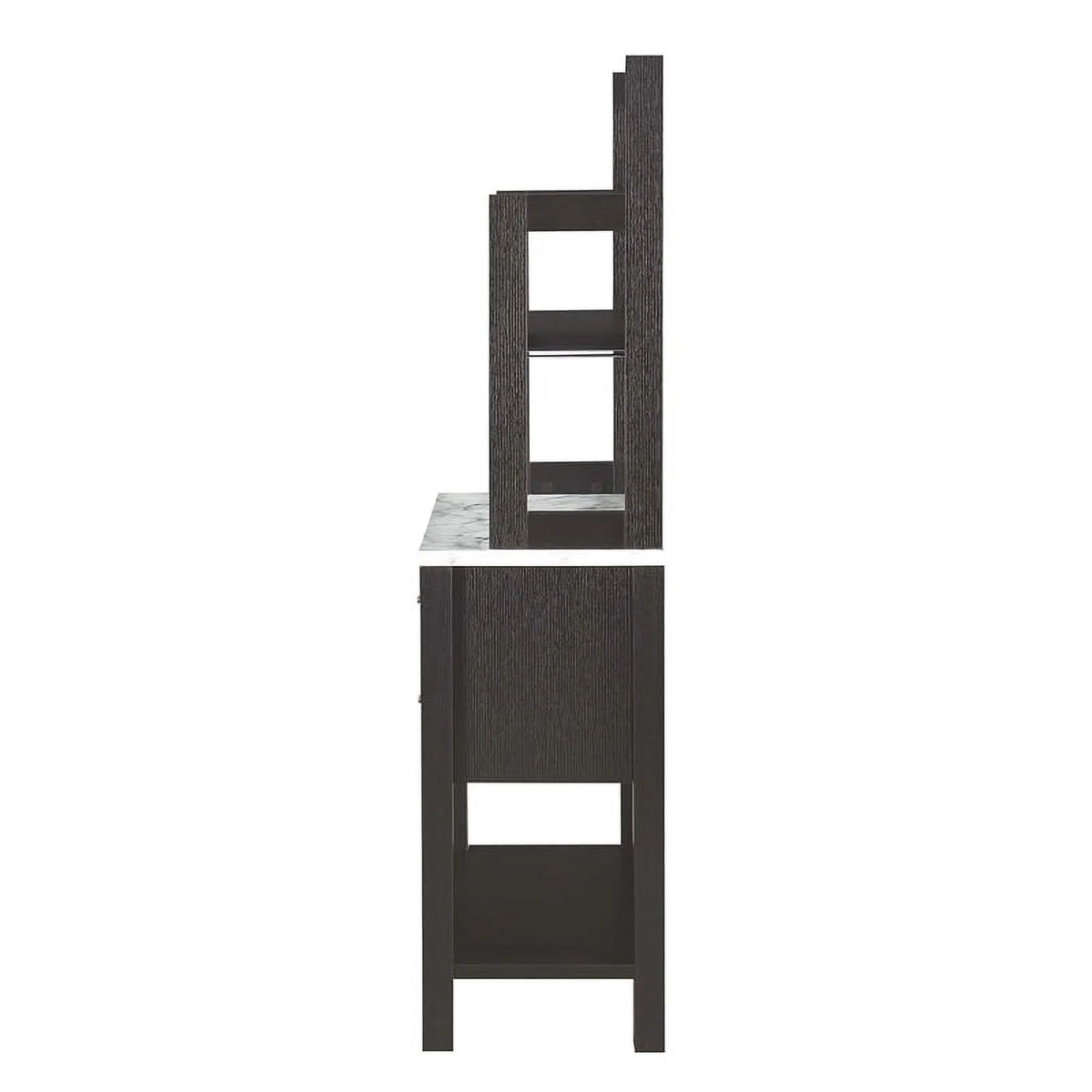 Espresso Wood Finish Serving Bar U702296