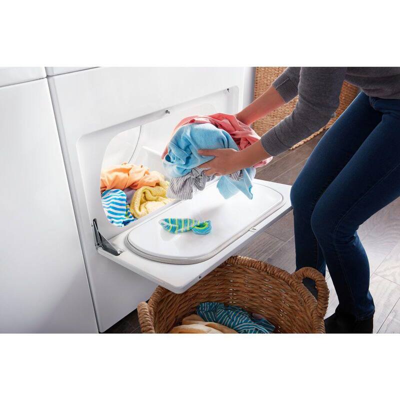 7.0 cu. ft. White Gas Dryer N41643