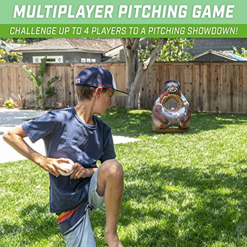 Inflatable Baseball Toss Challenge Pitching Game X7178