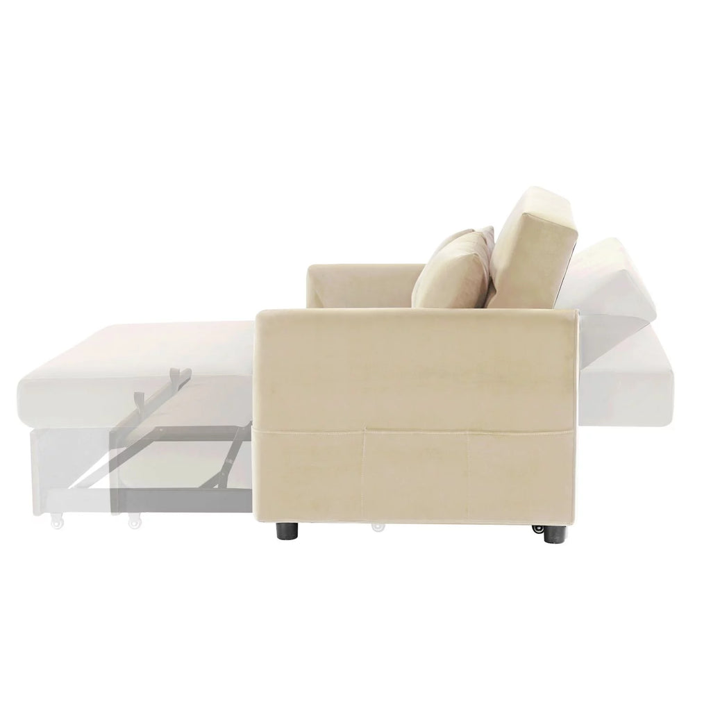 Loveseat Sofa with 2 Pillows S35232